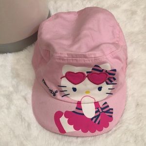 Hello kitty pink hat